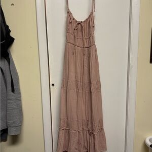 Free People Taking Sides Maxi Dress